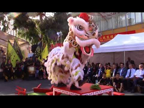 Cysm Lion Dance Box Hill Chinese New Year Festival 2018 Youtube [ 360 x 480 Pixel ]