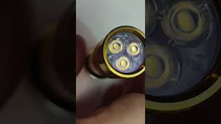 Lumintop FW3A Brass Flashlight Mini Review - Nichia 219CT 4000k