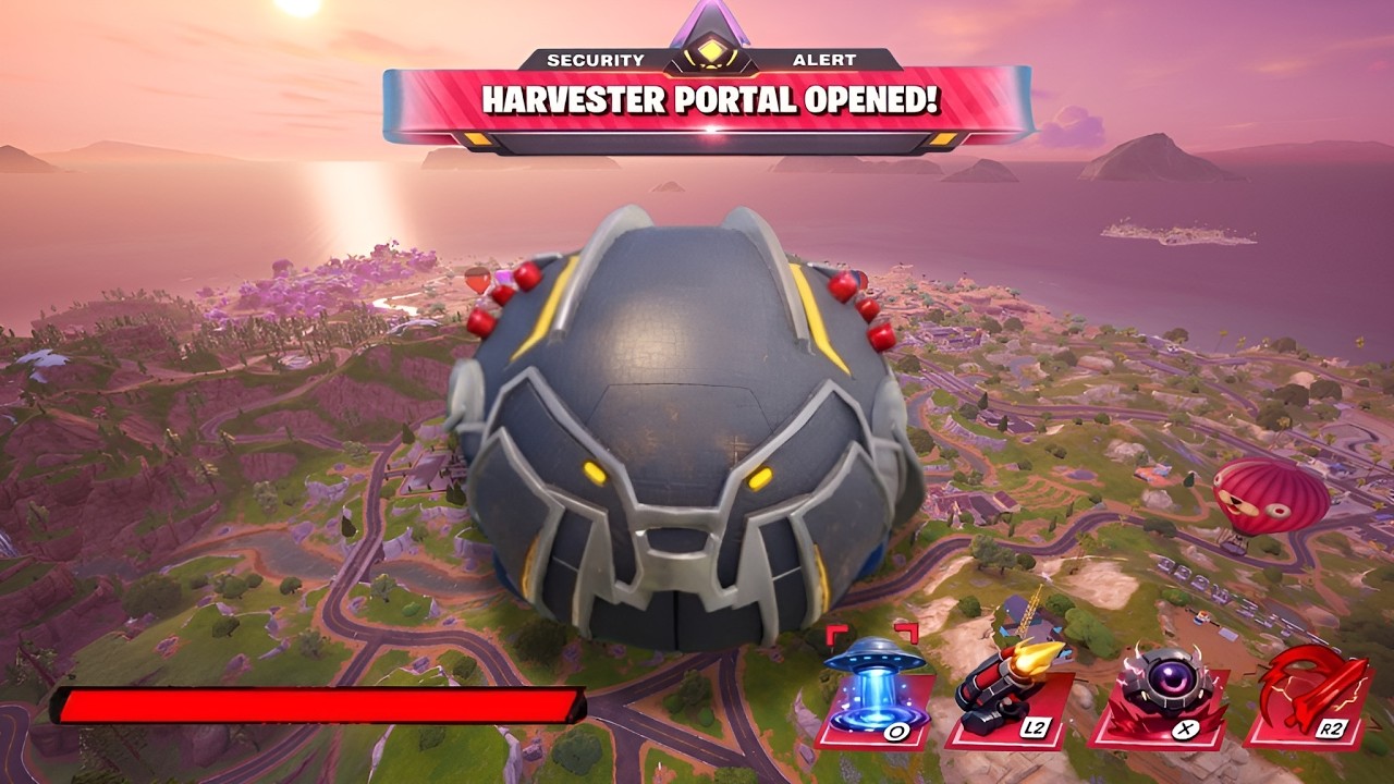 dark harvester titan boss is HERE!