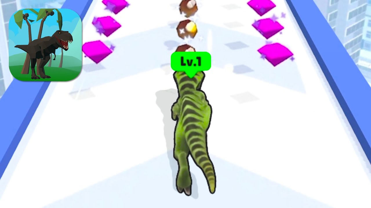 ✅ Dino Thrash 3D - Gameplay | ALL LEVELS 1-5