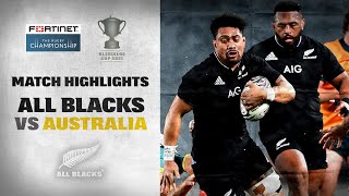 HIGHLIGHTS: All Blacks v Australia Second Test (Eden Park)