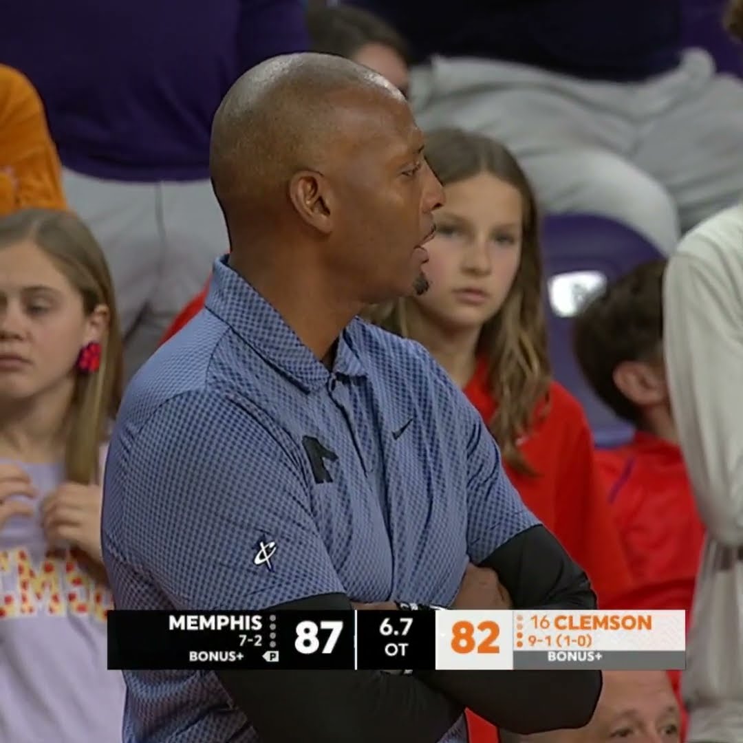 ? MEMPHIS UPSETS NO. 16 CLEMSON IN OVERTIME ?