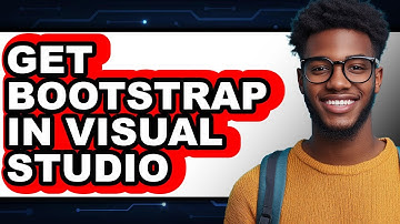 How to Get Bootstrap in Visual Studio (only Way)