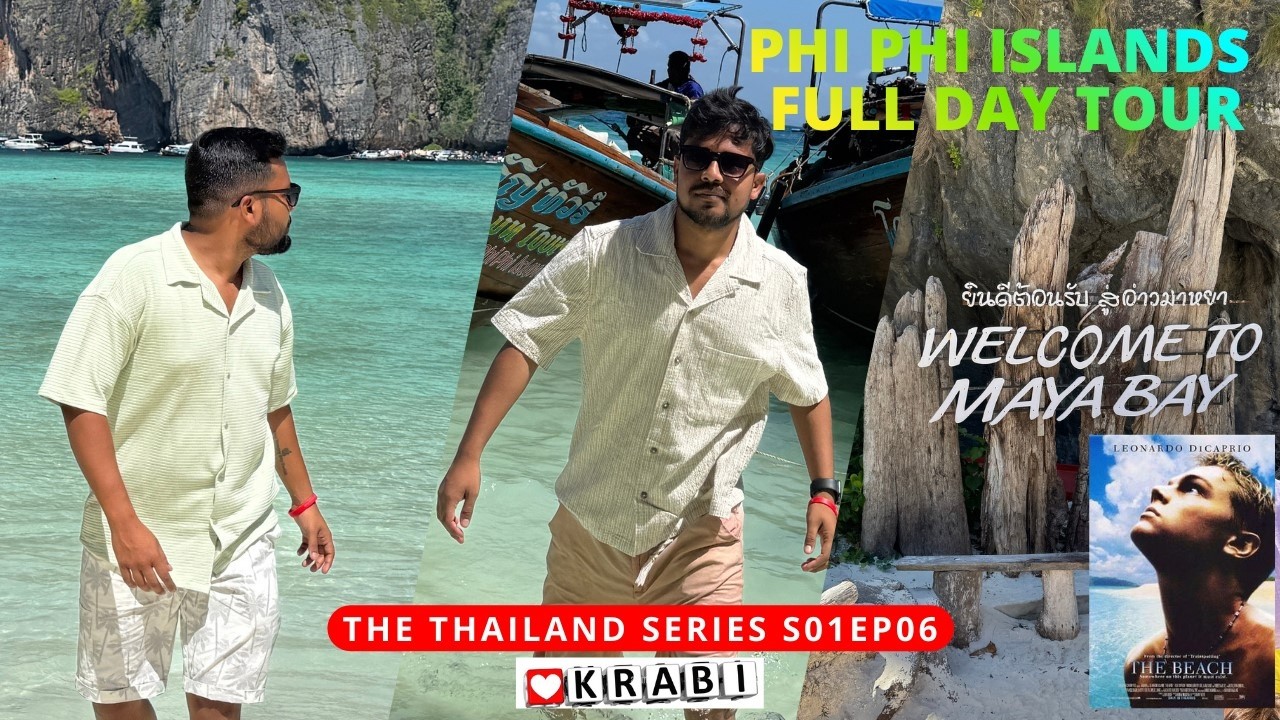The Thailand Series S01EP06 l Maya Bay, Phi Phi & Khai Islands Tour by Speedboat from Phuket (Klook)