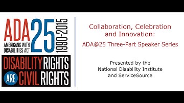 Speaker Series: The Olmstead Supreme Court Decision: The Community Integration Imperative