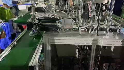 automatic ultrasonic disposable face mask machine