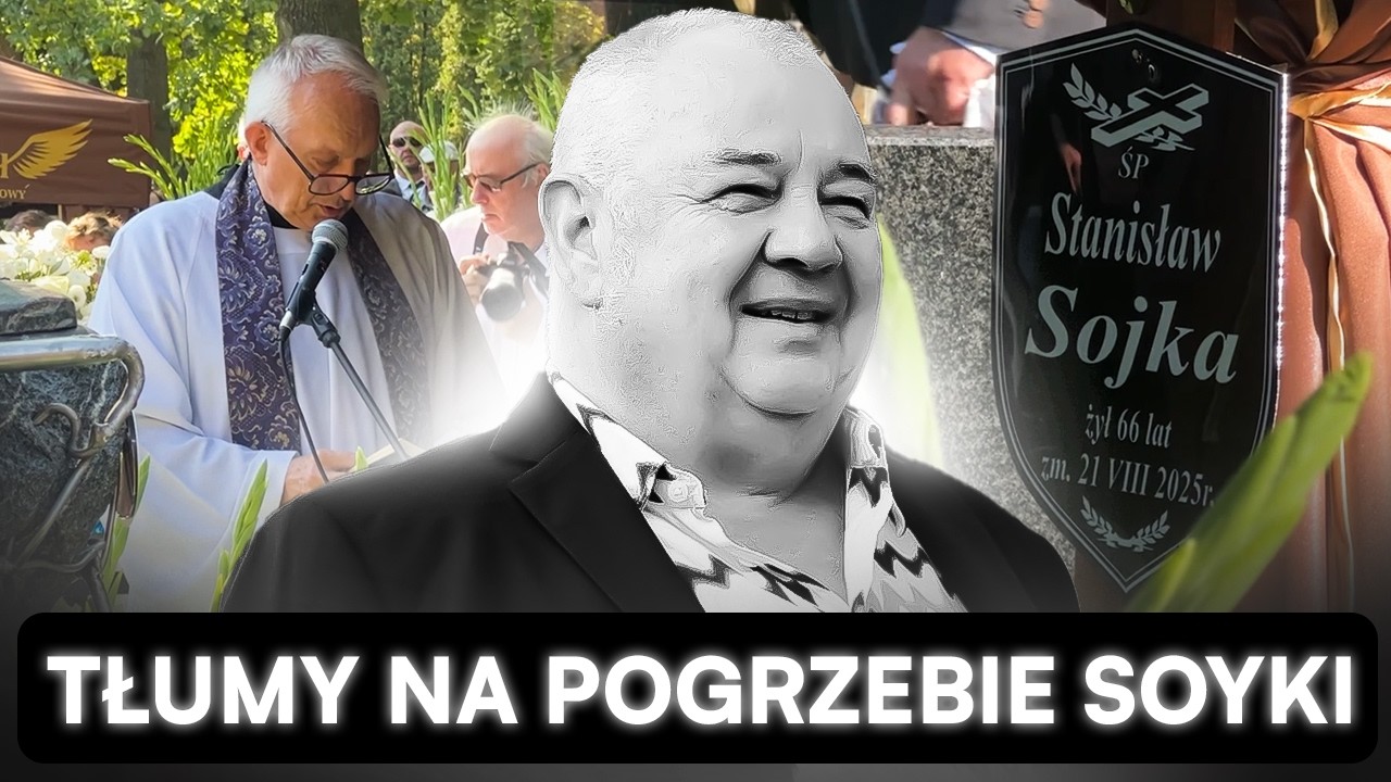 POGRZEB STANISŁAWA SOYKI. GWIAZDY ŻEGNAJĄ WYBITNEGO ARTYSTĘ