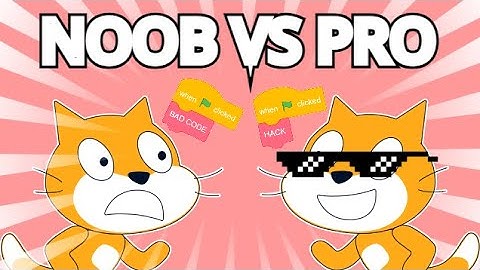 Making Noob Vs Pro Scratch Games