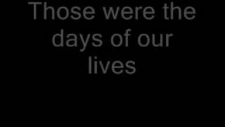 Queen - These Are The Days Of Our Lives (Lyrics)