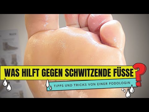 Video: Wie Man Fußgeruch Und Schwitzende Füße Loswird