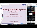 Systems of Equations and Matrix Solutions Quiz