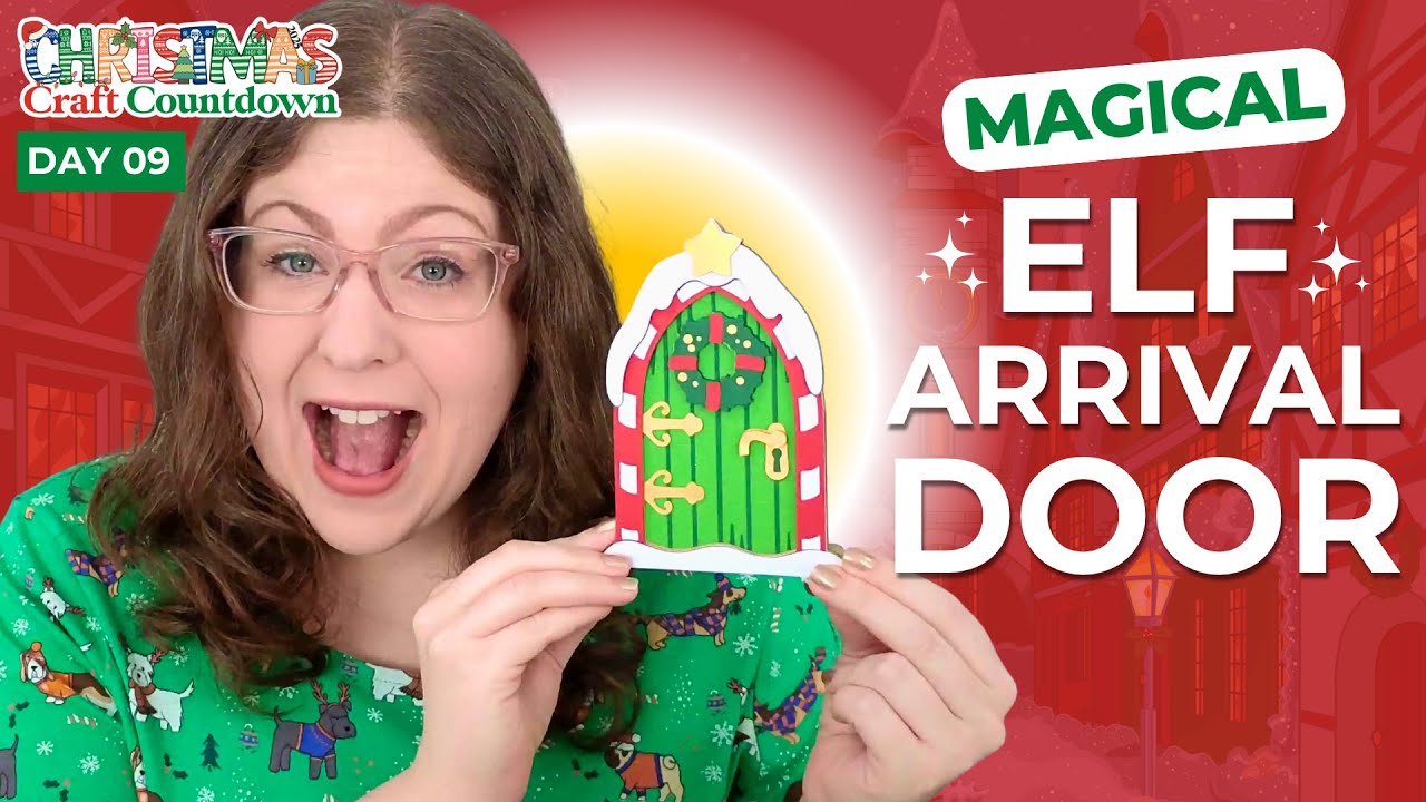 Tiny Elf Arrival Door for Christmas Fun🌟 CCC 2025