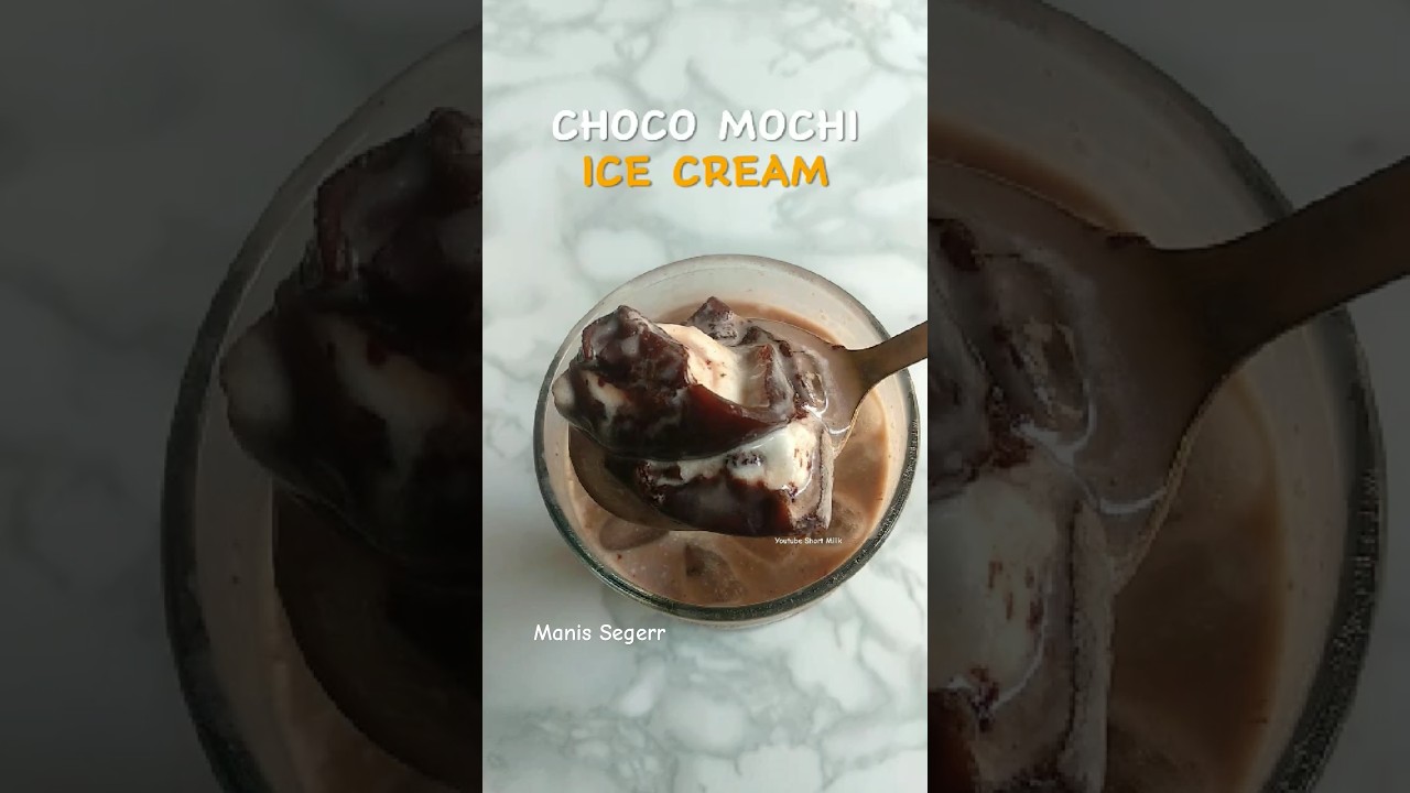 Choco mochi ice cream 