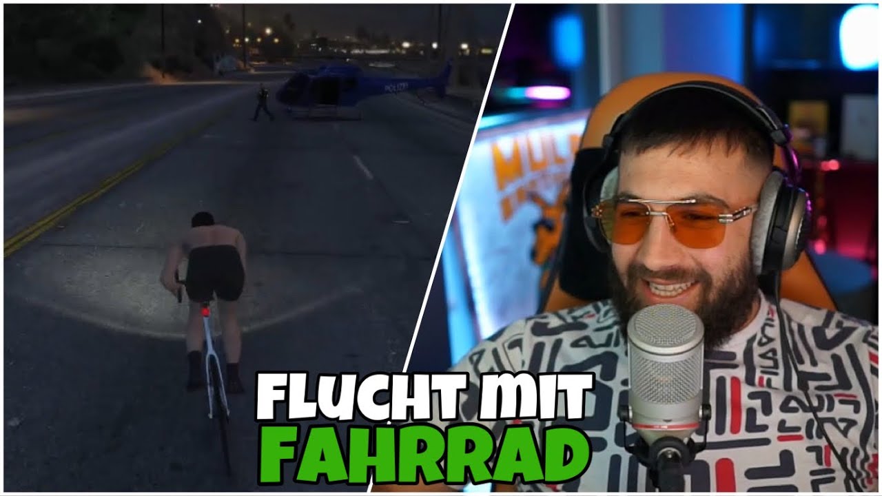 Lustigste Flucht vor der Polizei | GTA RP Teil 9 | MertAbi