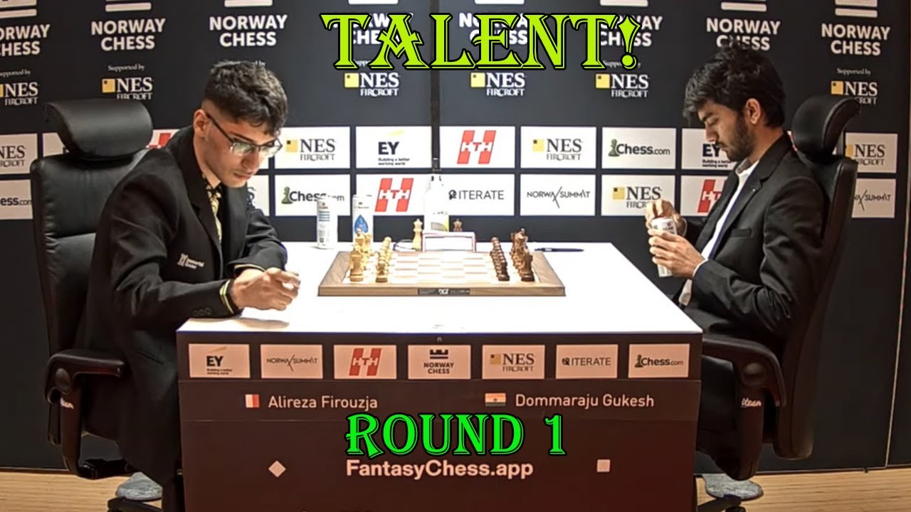 Stavanger 20230529.Alireza Firouzja during Norway Chess 2023 which