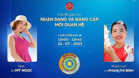 Ăn trưa cùng WiT Story -58- Nhận dạng và nâng cấp mối quan hệ - Phạm Thị Bình