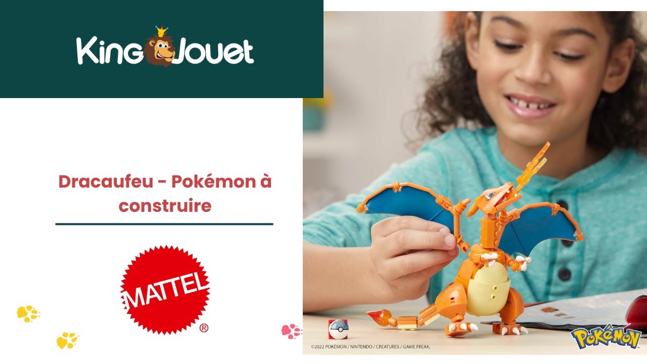 MEGA Pokémon Figurine d'action de construction Pikachu et Zubat avec 40 pièces et Poké Balls pour enfants