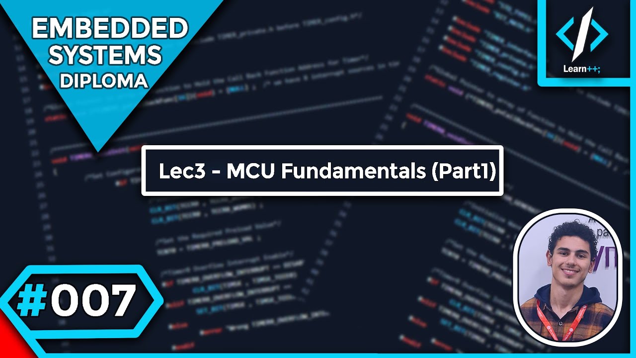 #007 Lec3 - MCU Fundamentals - Memory Mapping and Bus Interfacing[شرح ...