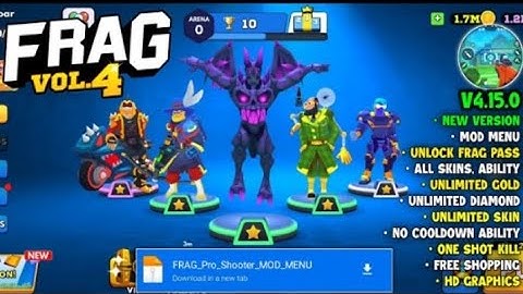 Frag Pro Shooter MOD APK (4.15.0) Unlock All Characters | MOD MENU | Latest Terbaru Version No Ads