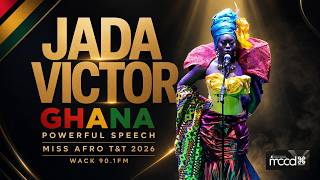 Jada Victor’s Powerful Ghana Speech | Miss Afro T&T 2026 Jada Victor’s Powerful Ghana Speech | Miss Afro T&T 2026