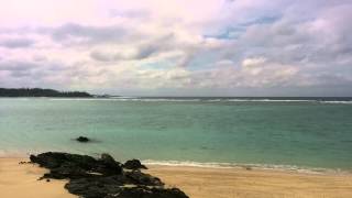 沖縄の海　波の音　20140302　2