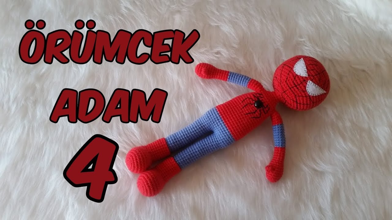 Amigurumi Örümcek Adam 4 (Kol)
