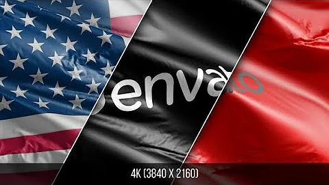 Custom Flags 4  | After Effects template