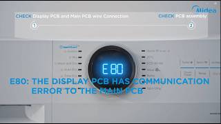 Solusi Lengkap Mesin Cuci Midea Error E80 - Masalah Komunikasi PCB