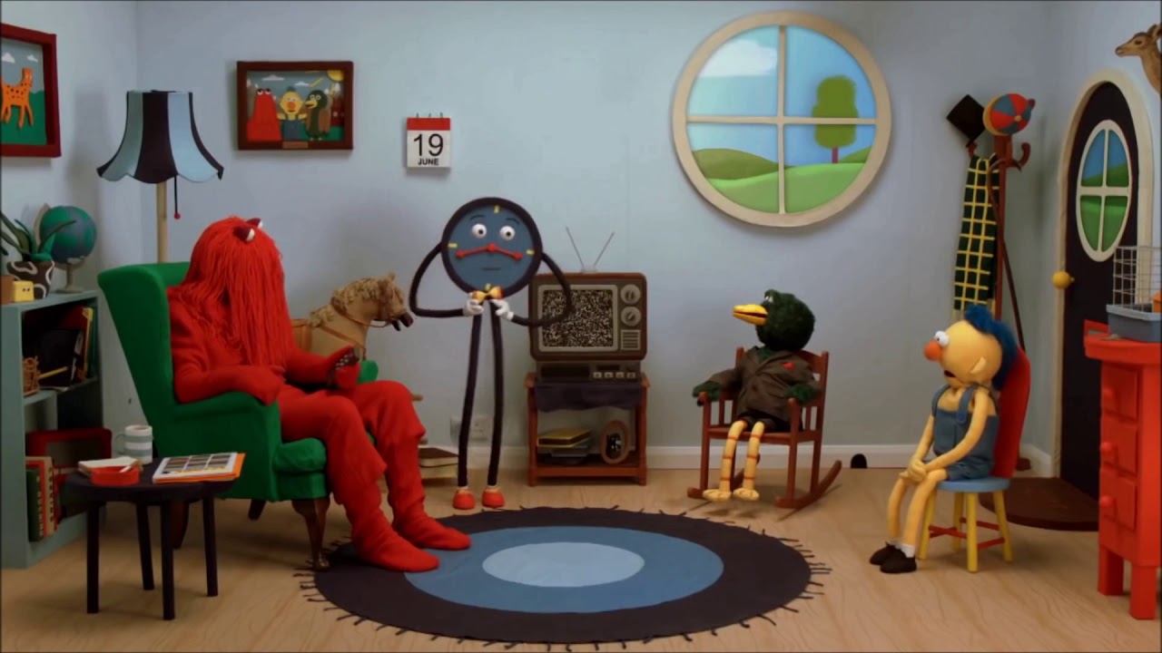 Tony the clock dances oddly for 10 minutes