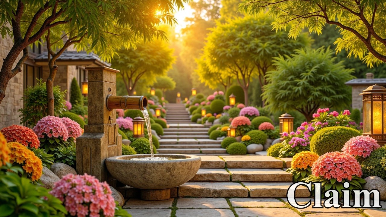 Peaceful Piano with Flowing Water Sounds 🌿 Insomnia Relief, Anxiety & Depression | Calm Mind & Body