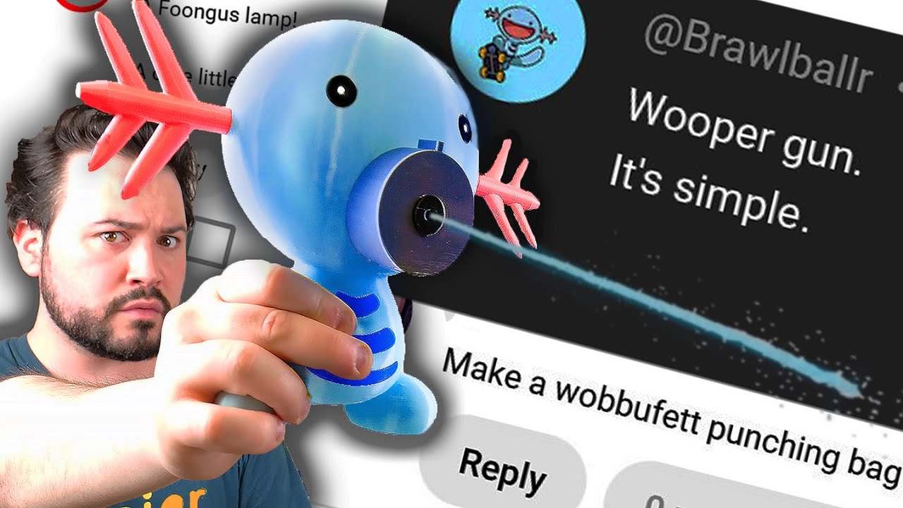 I 3D Printed Your Bad Pokemon Video Ideas