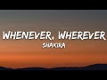 Capture de la vidéo Shakira - Whenever, Wherever (Lyrics)