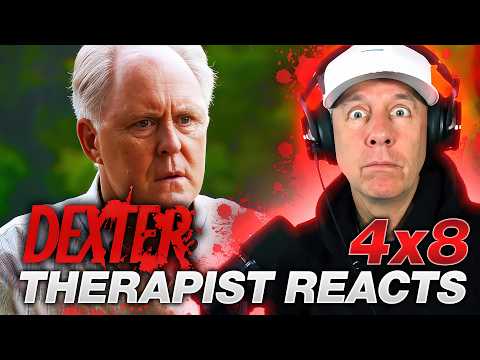 Dexter S4 Ep 8 | First Time Watching | Therapist REACTS
