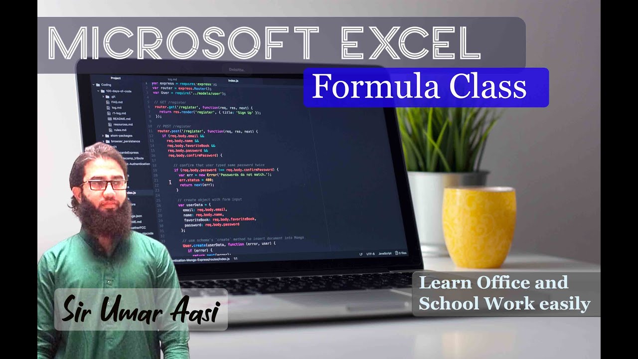 Microsoft Excel Formula Class | Basic Excel Formula | Learn Excel ...