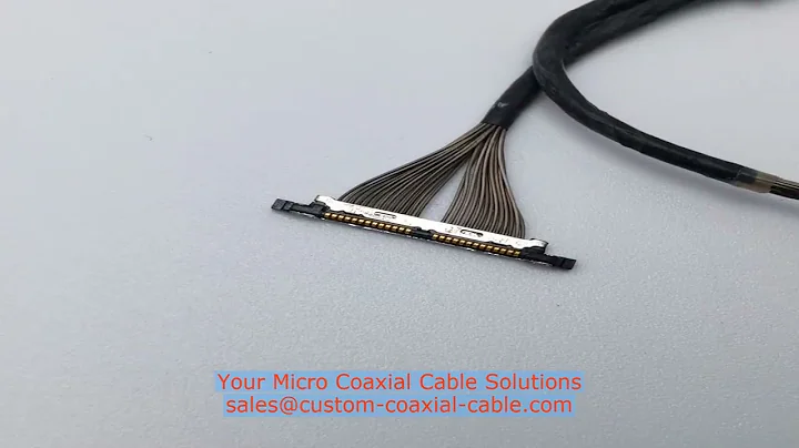 lvds cable manufacturer in india IPEX 2574-0202 IPEX 20380-R30T-06 30 pin micro coaxial cable Thaila