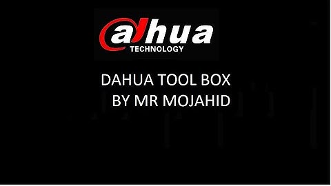 Dahua Tool Box & IP ConfigTool | How to Reset Dahua IP Camera Password