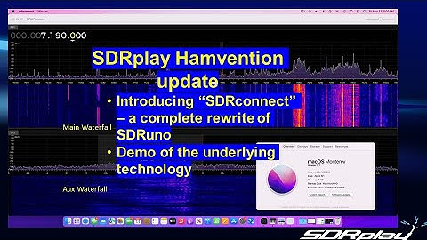 Introducing SDRconnect - SDRplay Hamvention 2022 demo