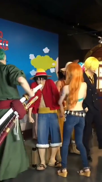 One Piece Live Attraction 😂 COSPLAY 👒 #luffy #zoro #usopp #nami #sanji