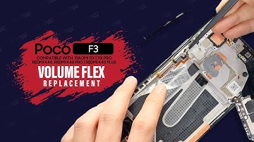 Poco F3 | Xiaomi Mi 11X Volume Button Flex Replacement | Redmi K40