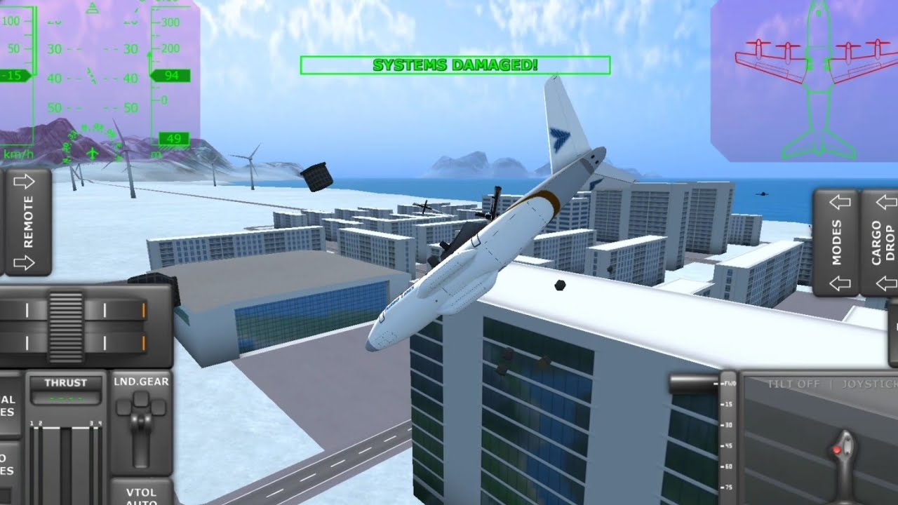 Crashing in Turboprop FS multiple mods. New mod by @ZohanHaqueProductions