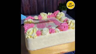Cake decoration idea | birthday cake design | cake design shorts shortsyoutube trending cake