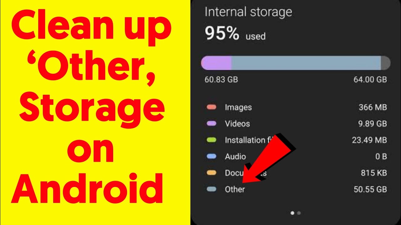 How to clear or free up internal storage on your phone