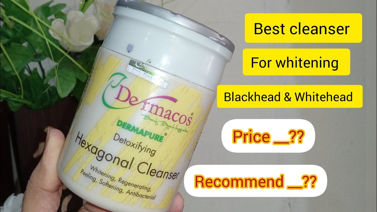 Affordable Dermacos Hexagonal cleanser Cleanser use karny ka tarika