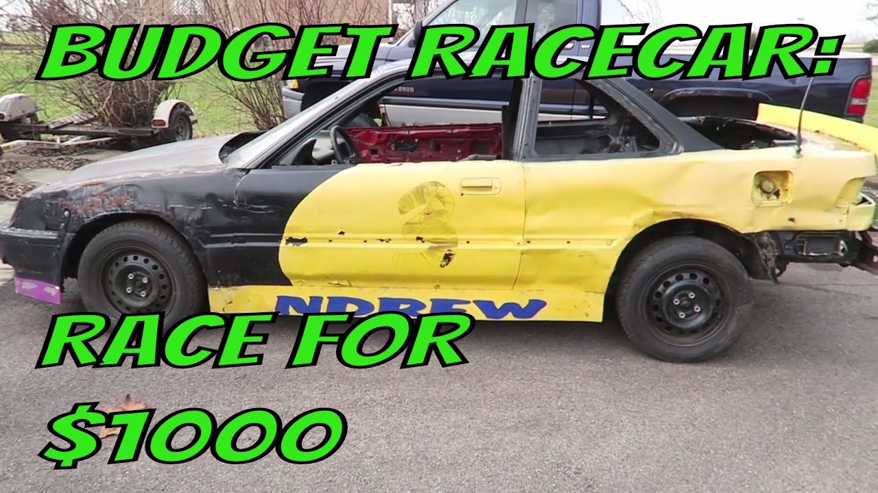 Budget Wheel 2 Wheel Racecar: Building A Racecar For Under $1000