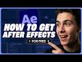 How to Download After Effects 2026 for Free? | Adobe After Effects Full Version! wl-01