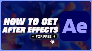 How to Download Adobe After Effects 2026 for Free? (Full Version) How to Download Adobe After Effects 2026 for Free? (Full Version)