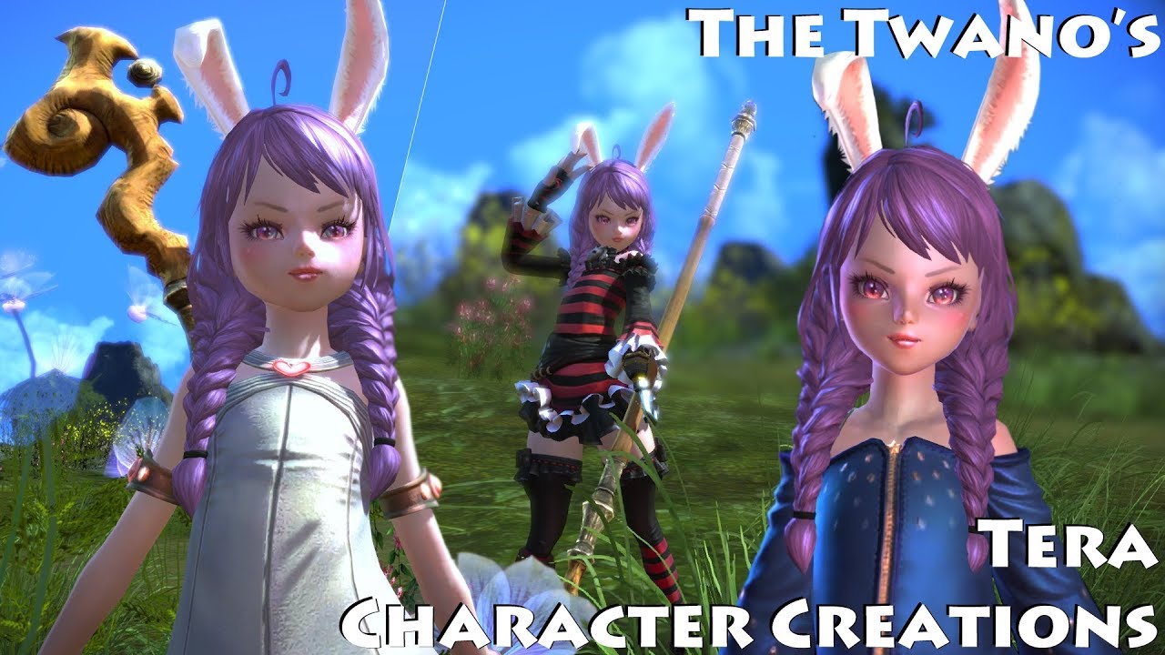 Tera Character Creation Cute Female Elin 2 Youtube