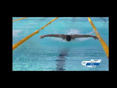 100m Butterfly Men FINAL - European Junior Swimming Championship 2021 Roma