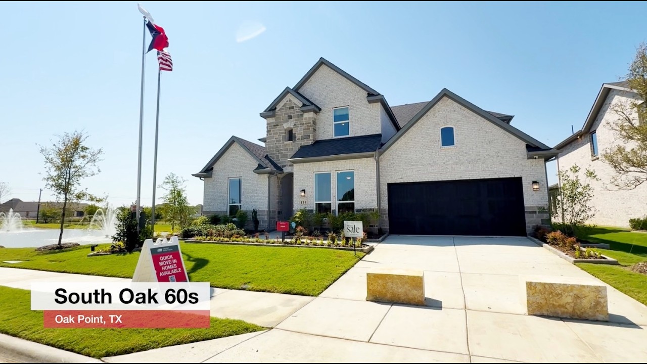 The Topaz Model at South Oak 60s | Oak Point, TX