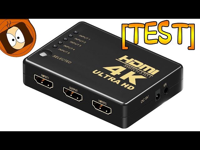 SGEYR Multiprise Hdmi 4 Port pour TV, Switch Hdmi 4k avec